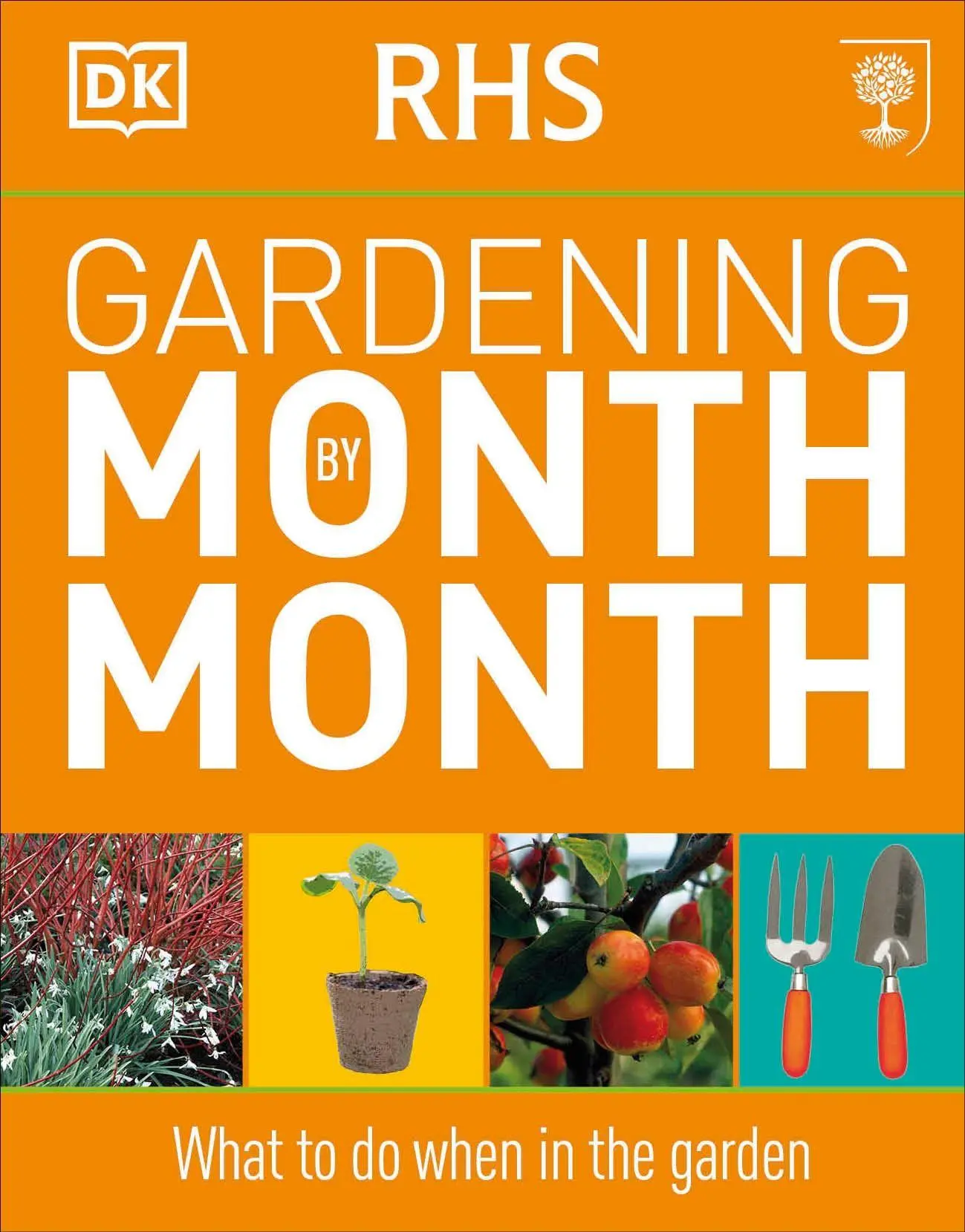 Cover: 9781405363051 | RHS Gardening Month by Month | What to Do When in the Garden | Dk