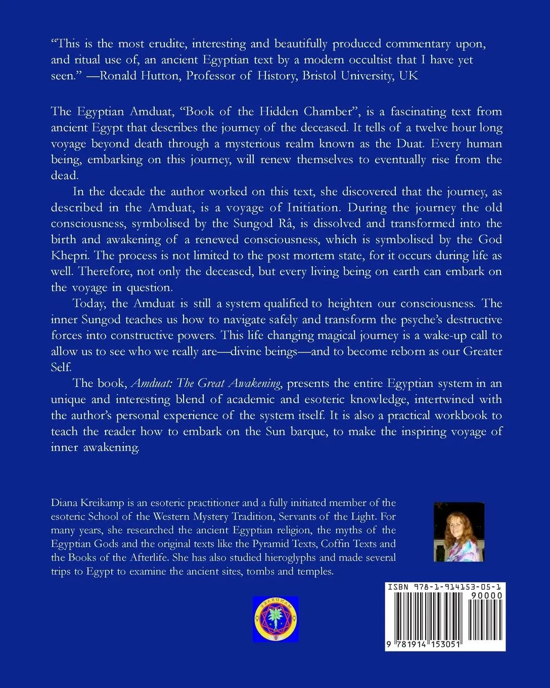 Rückseite: 9781914153051 | Amduat | The Great Awakening | Diana Kreikamp | Taschenbuch | Englisch