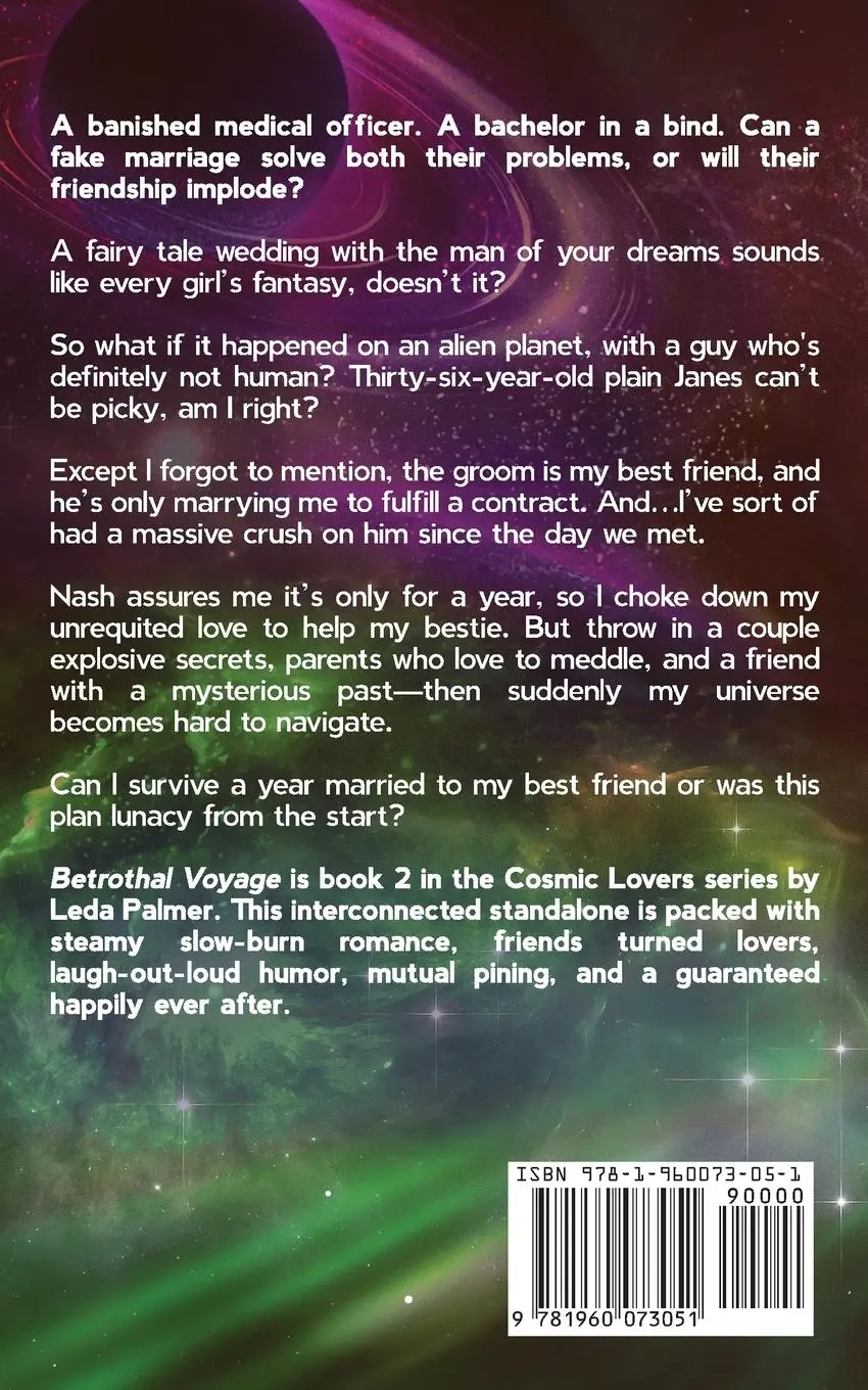 Rückseite: 9781960073051 | Betrothal Voyage | Cosmic Lovers 2 | Leda Palmer | Taschenbuch | 2024