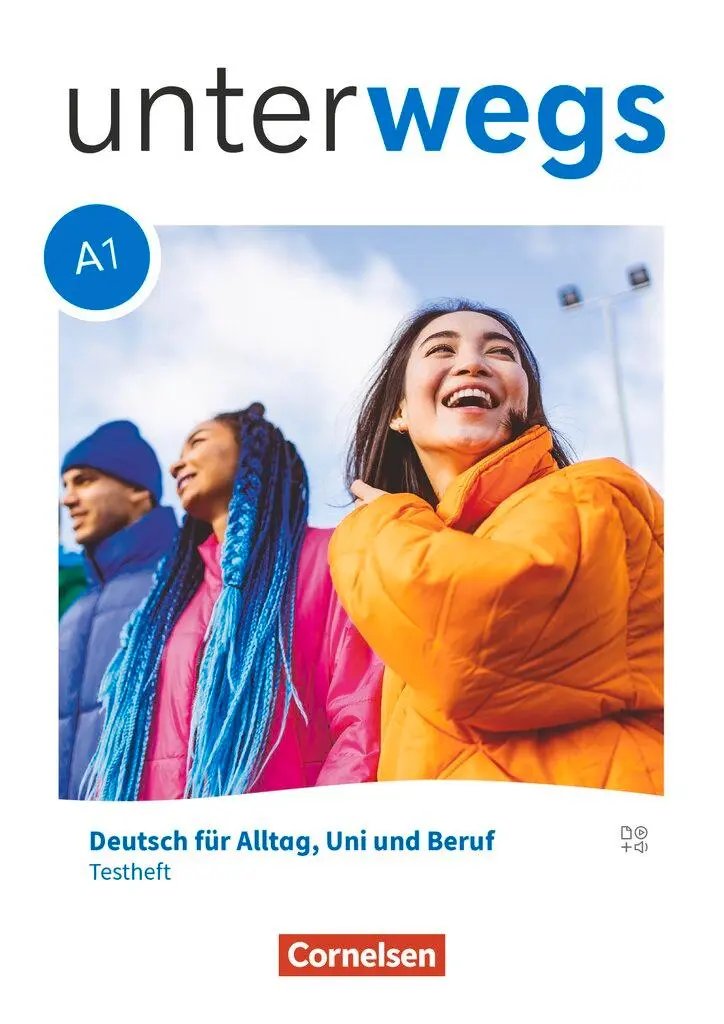 Cover: 9783061233051 | Unterwegs A1: Gesamtband - Allgemeine Ausgabe - Testheft mit Audios...