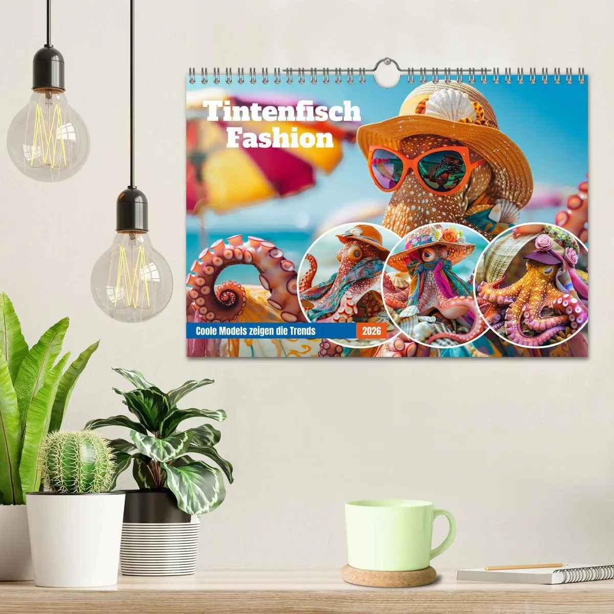 Bild: 9783457333051 | Tintenfisch Fashion. Coole Models zeigen die Trends (Wandkalender...