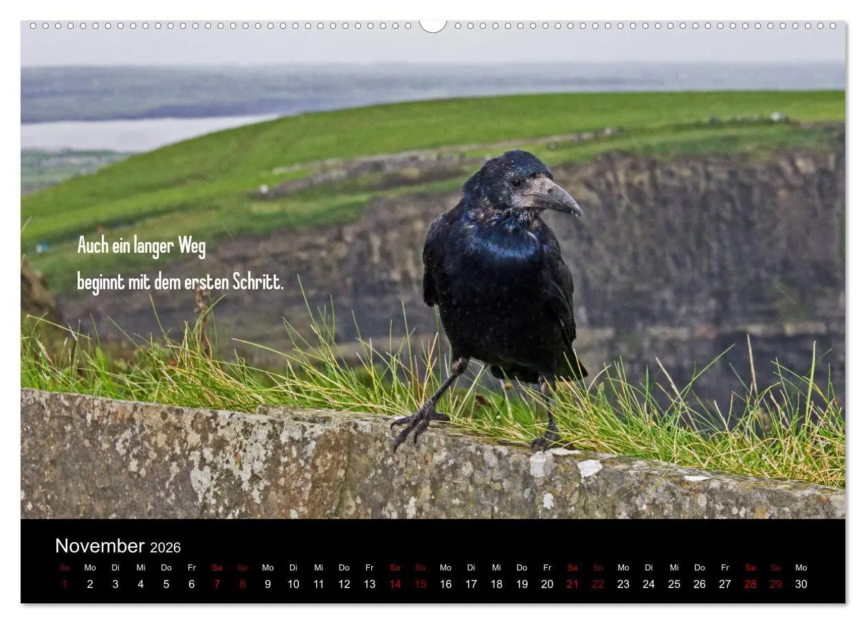 Bild: 9783457883051 | Irland - Irische Segenswünsche (Wandkalender 2026 DIN A2 quer),...