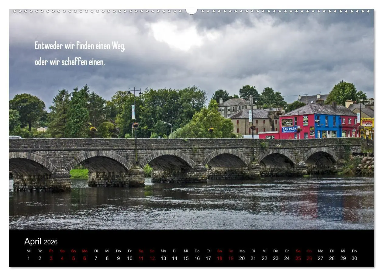 Bild: 9783457883051 | Irland - Irische Segenswünsche (Wandkalender 2026 DIN A2 quer),...