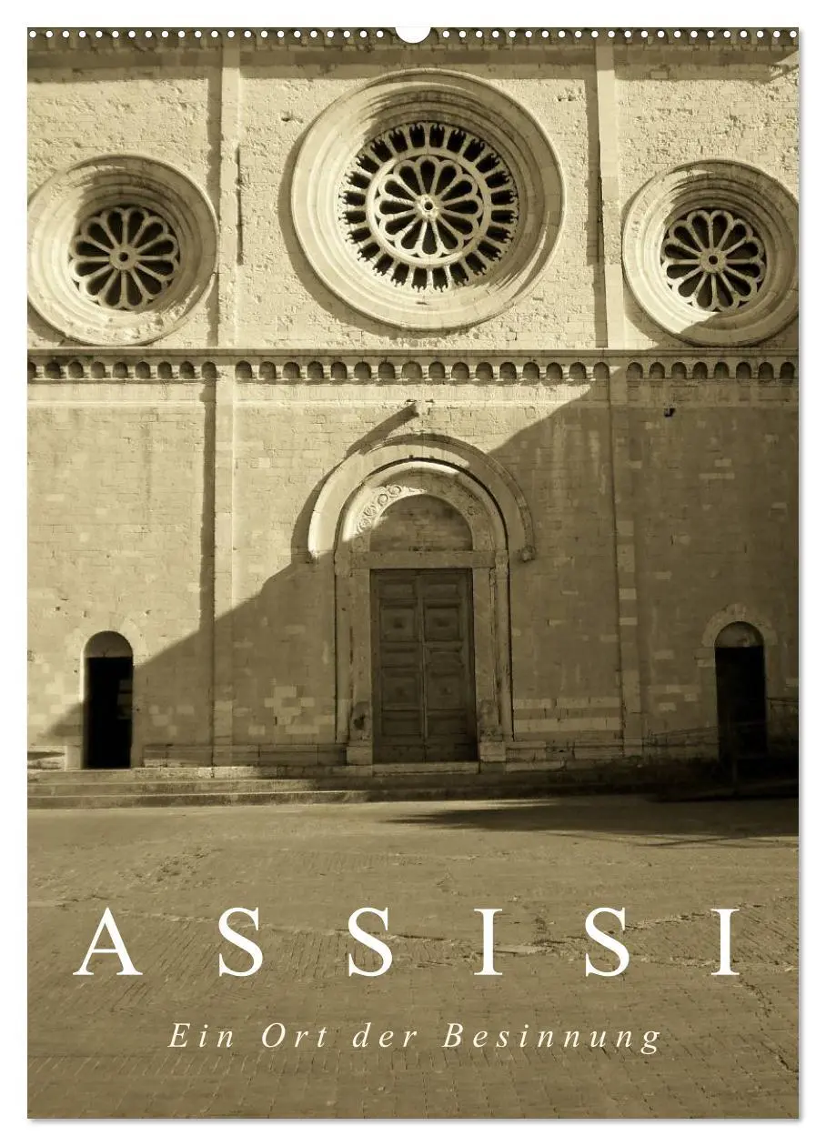 Cover: 9783516423051 | Assisi. Ein Ort der Besinnung. (Wandkalender 2026 DIN A2 hoch),...