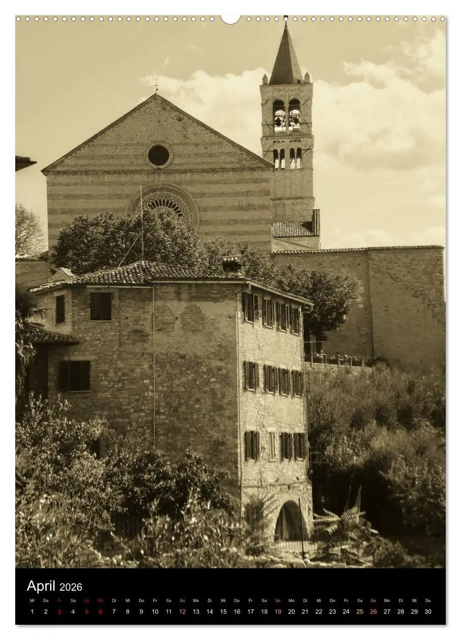 Bild: 9783516423051 | Assisi. Ein Ort der Besinnung. (Wandkalender 2026 DIN A2 hoch),...