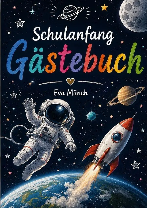 Cover: 9783565483051 | Gästebuch Einschulung Thema Weltall | Eva Münch | Taschenbuch | 108 S.
