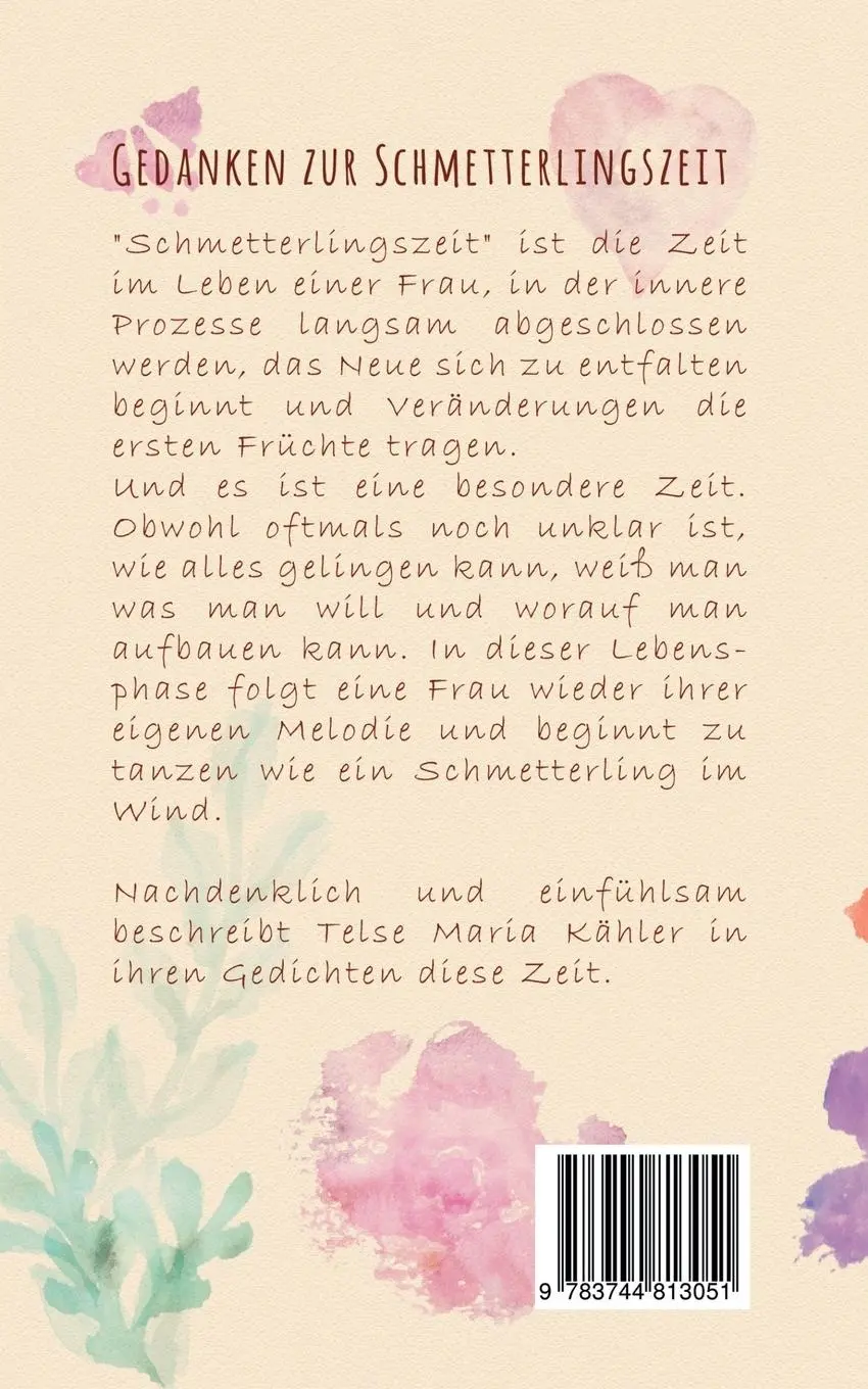Rückseite: 9783744813051 | Einfach Frau sein | Gedanken zur Schmetterlingszeit | Kähler | Buch