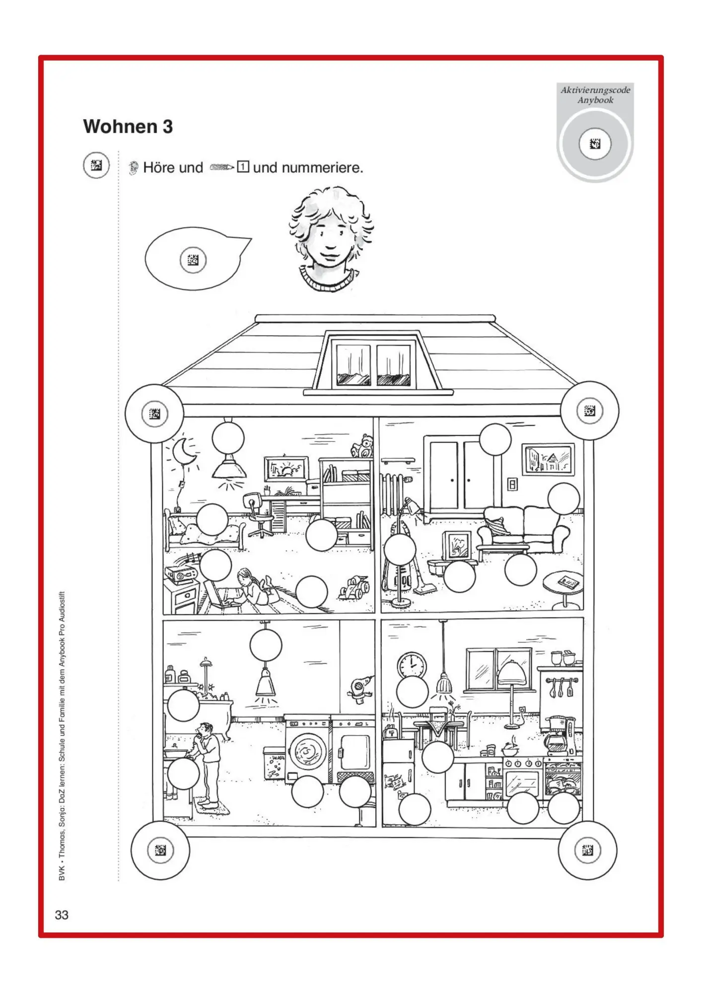 Bild: 9783965203051 | DaZ lernen: Schule und Familie | - mit dem Anybook Pro Audiostift