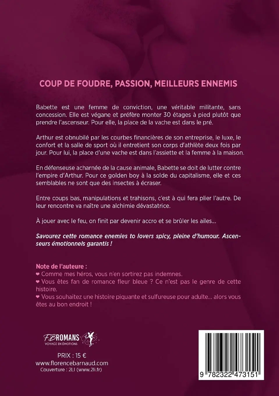 Rückseite: 9782322473151 | Irrésistible ennemi | Une comédie romantique décapante à Noël ! | Buch