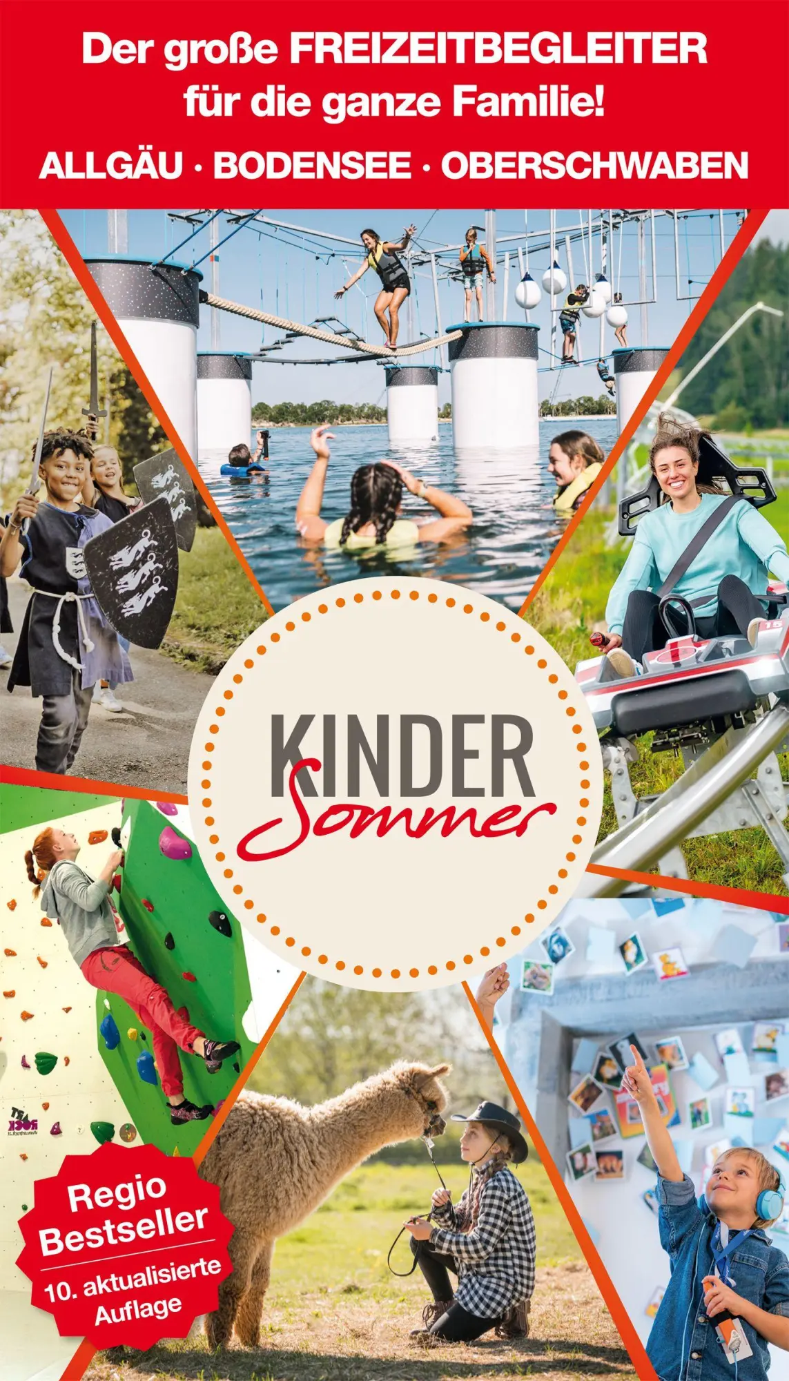 Cover: 9783000833151 | Kindersommer Reiseführer für Allgäu Bodensee Oberschwaben | Buch