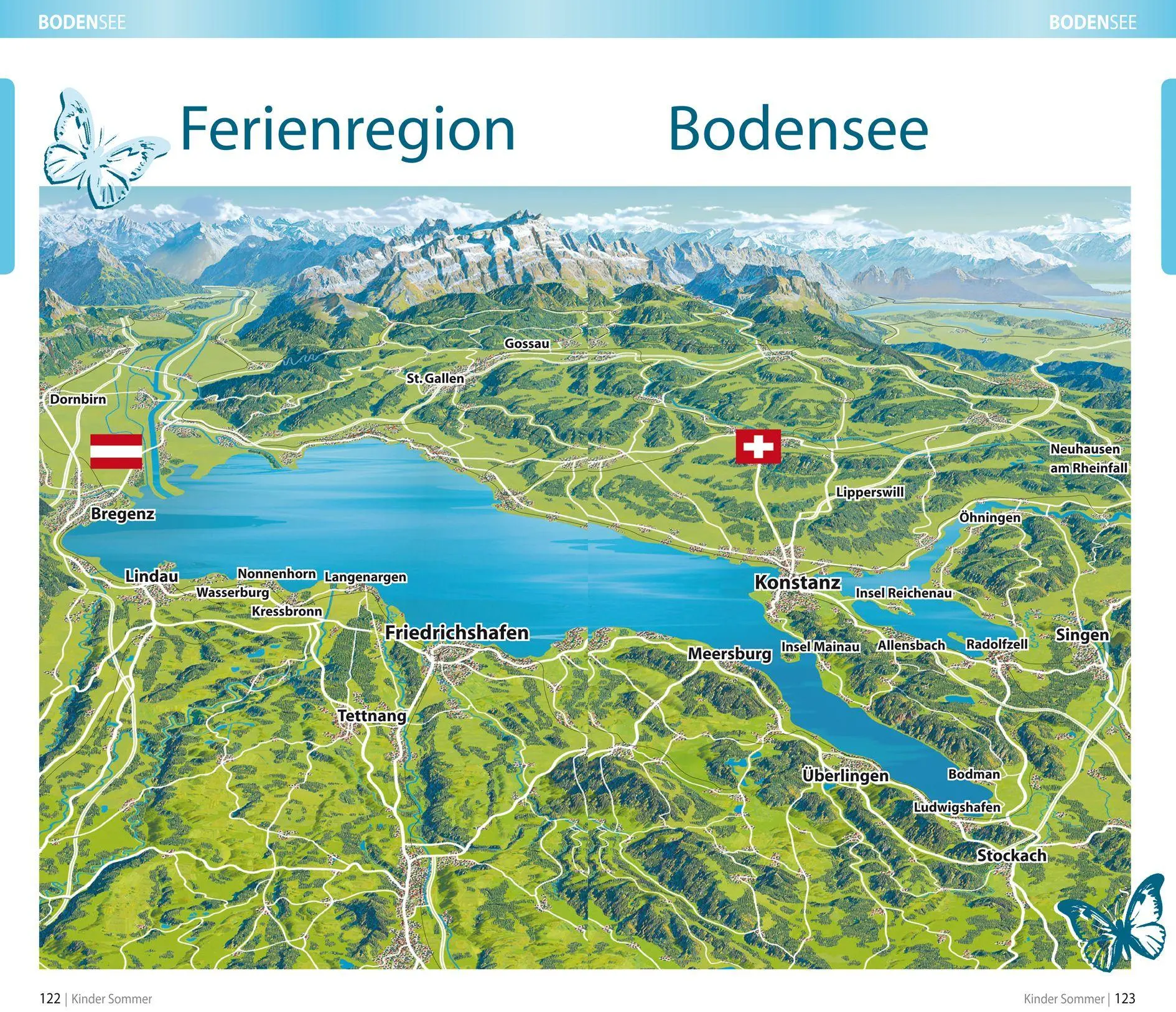 Bild: 9783000833151 | Kindersommer Reiseführer für Allgäu Bodensee Oberschwaben | Buch