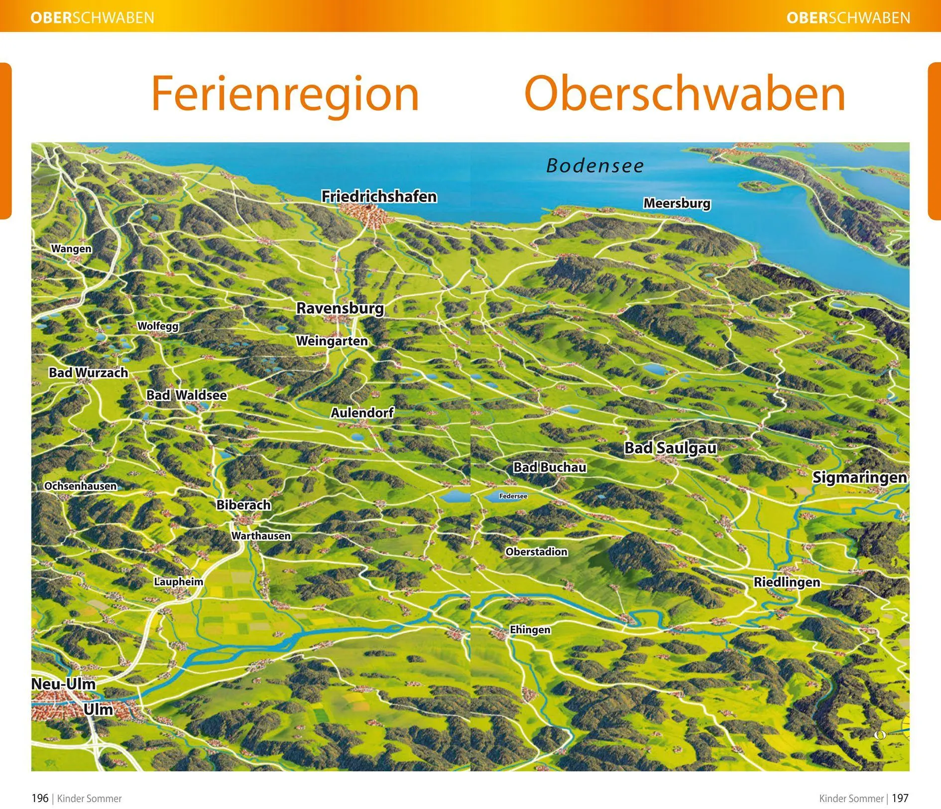 Bild: 9783000833151 | Kindersommer Reiseführer für Allgäu Bodensee Oberschwaben | Buch