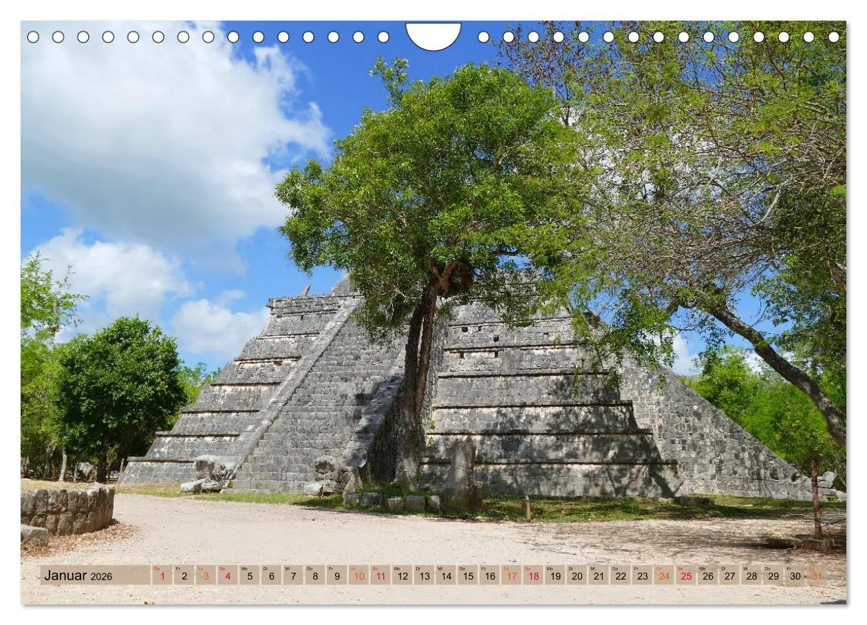 Bild: 9783457323151 | Geheimnisvolle Orte Yucatán (Wandkalender 2026 DIN A4 quer),...