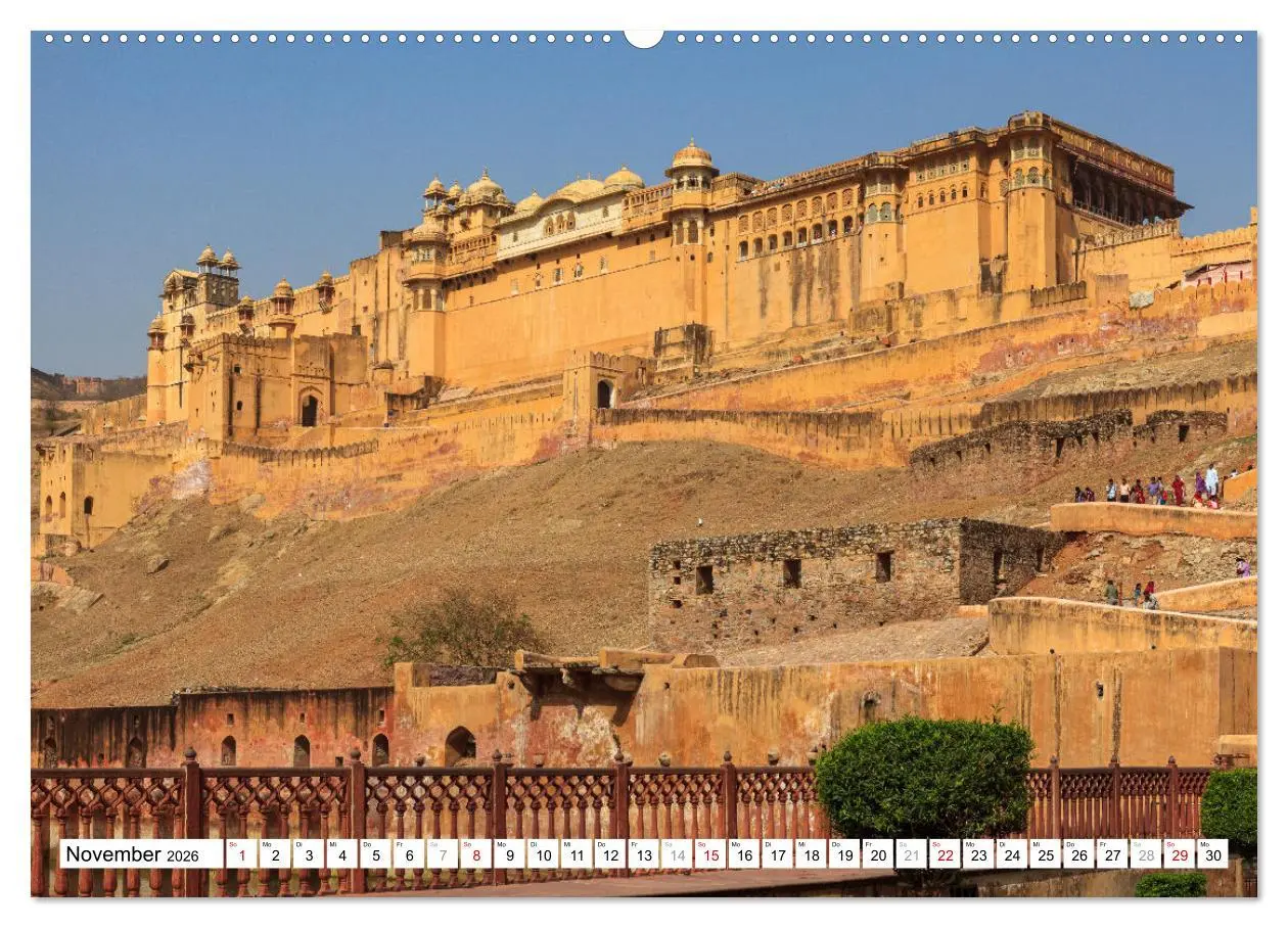 Bild: 9783457633151 | Faszination Indien (Wandkalender 2026 DIN A2 quer), CALVENDO...