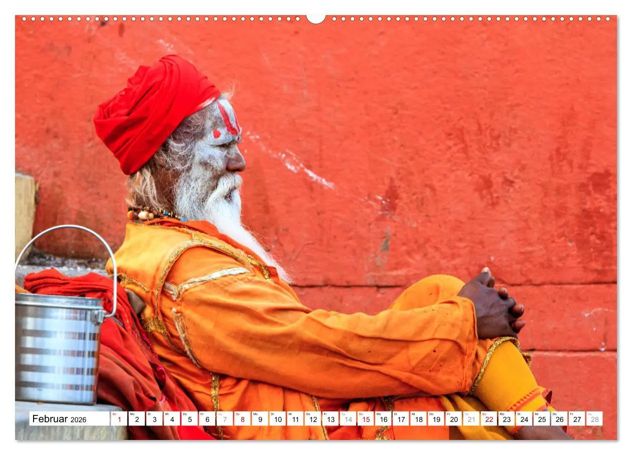 Bild: 9783457633151 | Faszination Indien (Wandkalender 2026 DIN A2 quer), CALVENDO...