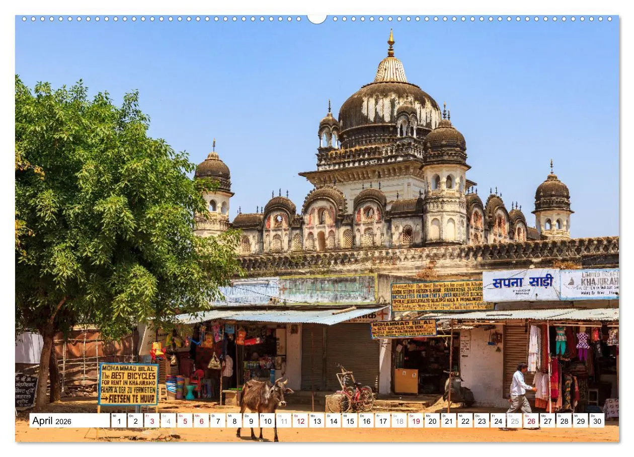 Bild: 9783457633151 | Faszination Indien (Wandkalender 2026 DIN A2 quer), CALVENDO...