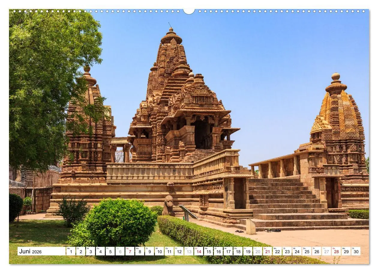 Bild: 9783457633151 | Faszination Indien (Wandkalender 2026 DIN A2 quer), CALVENDO...