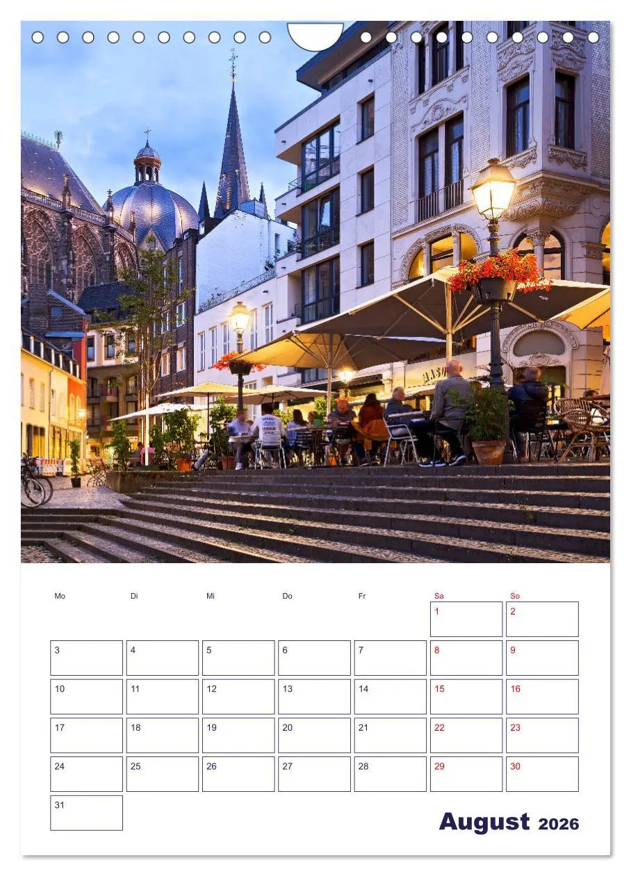 Bild: 9783516343151 | Zauberhaftes Aachen (Wandkalender 2026 DIN A4 hoch), CALVENDO...