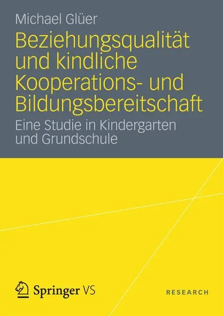 Cover: 9783531193151 | Beziehungsqualität und kindliche Kooperations- und...