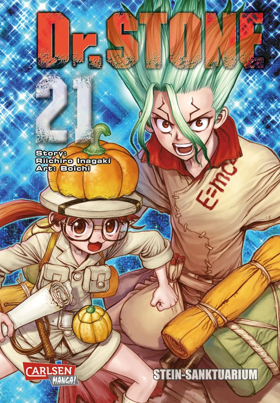 Cover: 9783551753151 | Dr. Stone 21 | Verrückte Abenteuer, Action und Wissenschaft! | Buch