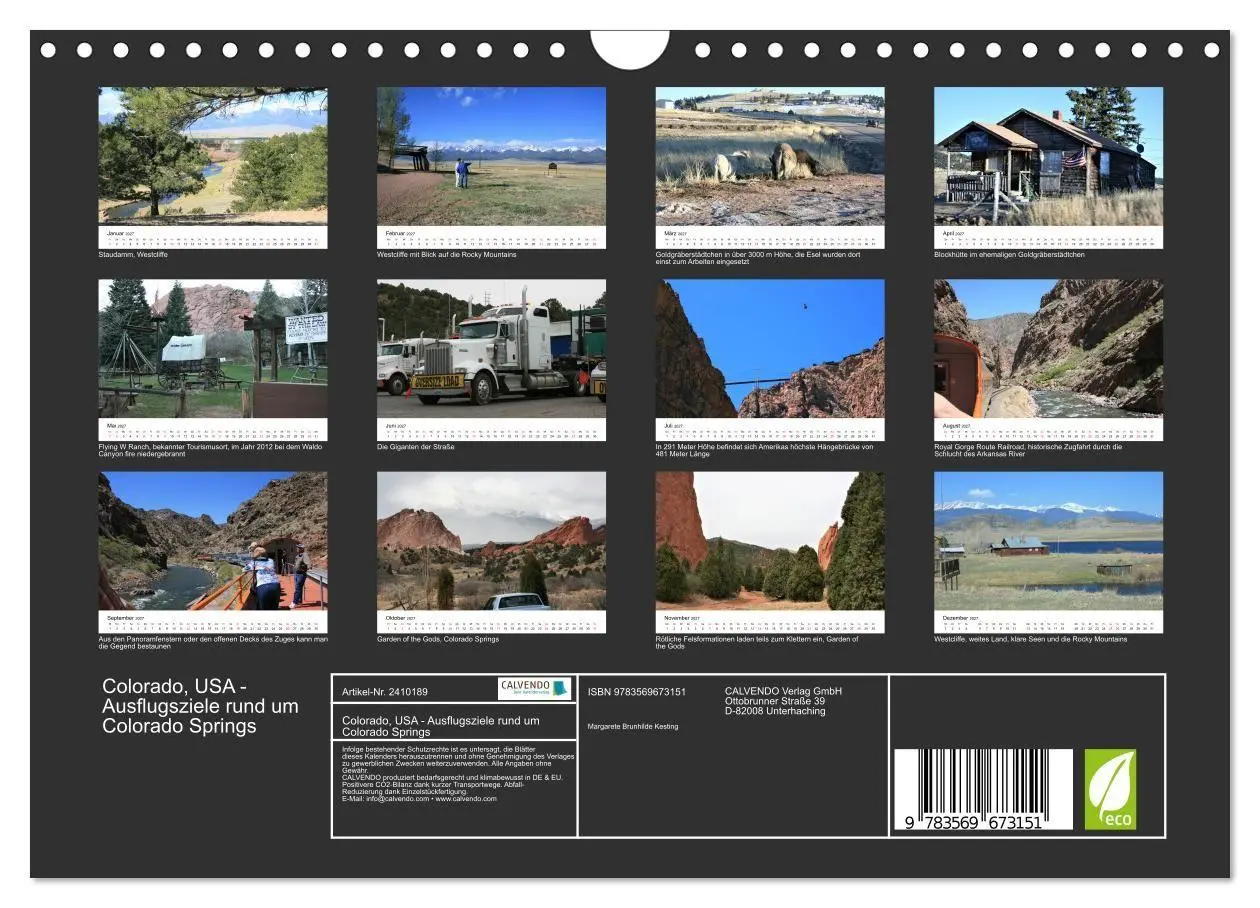 Bild: 9783569673151 | Colorado, USA - Ausflugsziele rund um Colorado Springs...