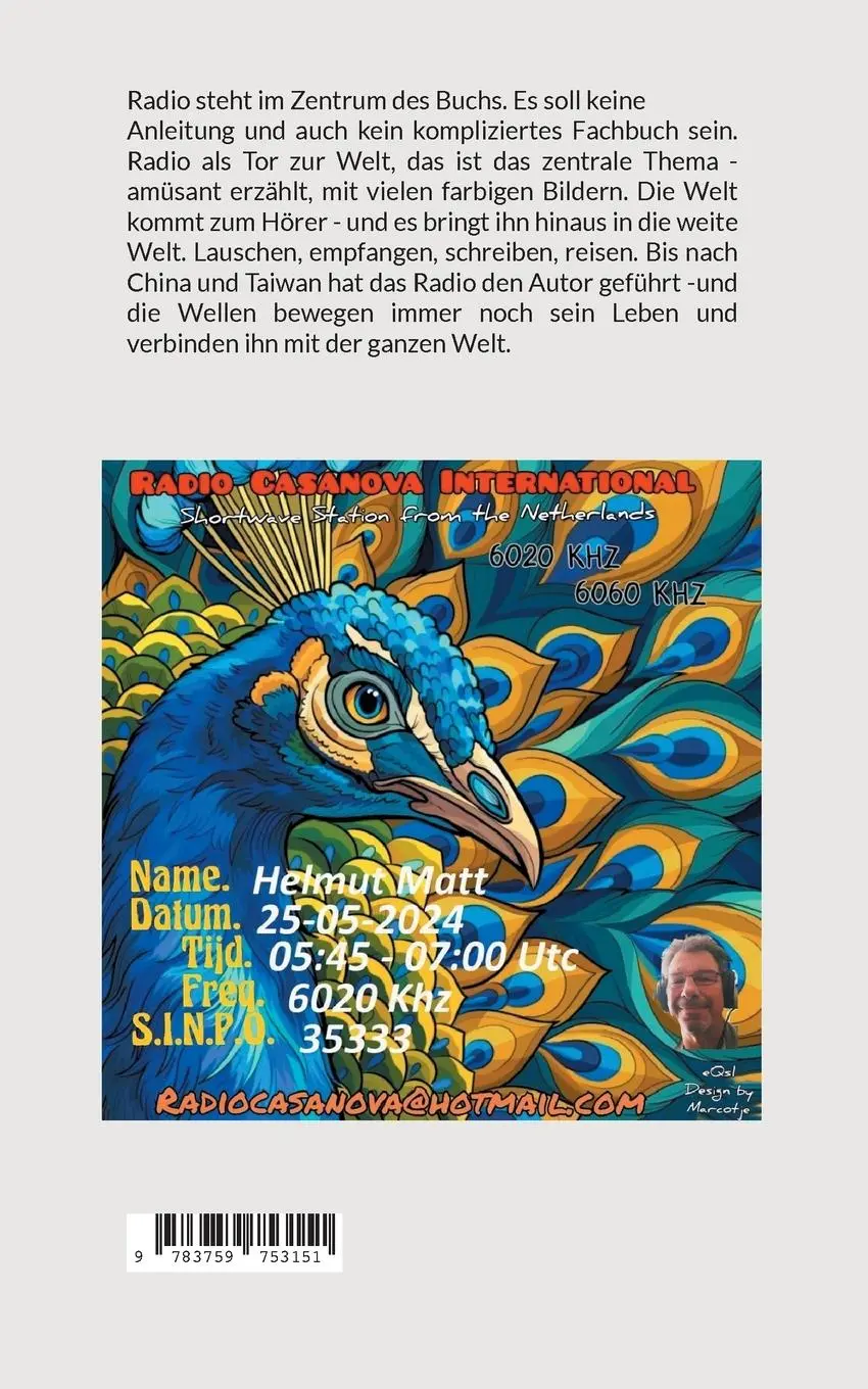 Rückseite: 9783759753151 | Radio - Klang der Welt | Wellen, die verbinden | Helmut Matt | Buch