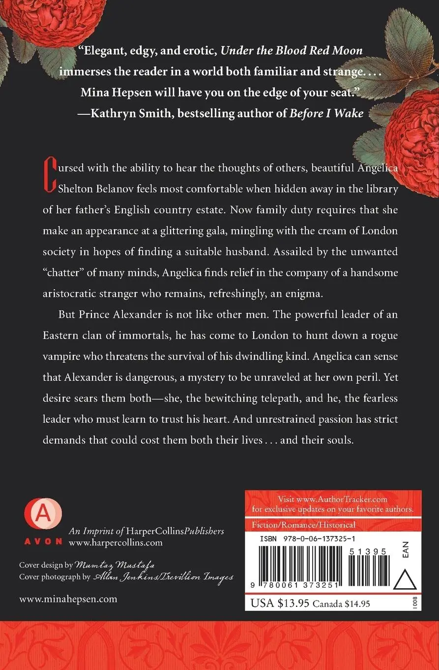 Rückseite: 9780061373251 | Under the Blood Red Moon | Mina Hepsen | Taschenbuch | Englisch | 2017