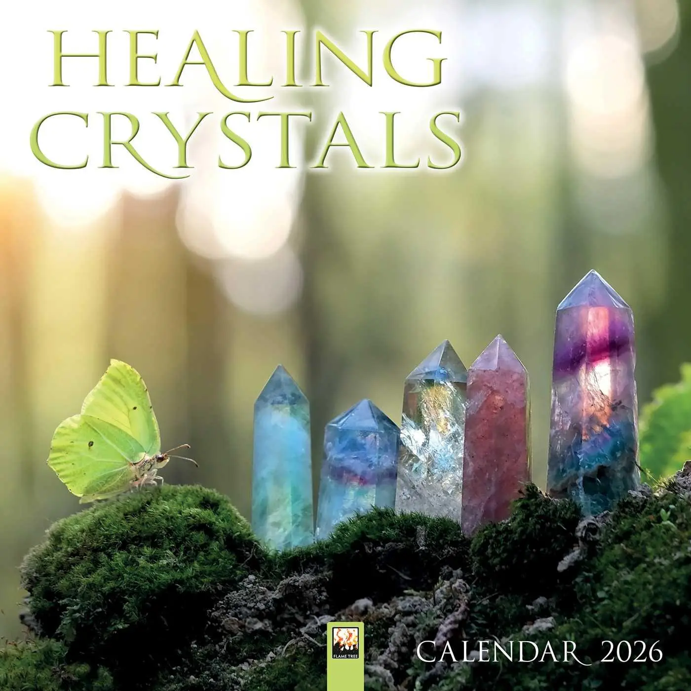 Cover: 9781835623251 | Healing Crystals - Heilsteine - Heilkristalle 2026 - Original Flame...