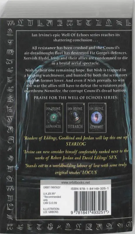 Rückseite: 9781841493251 | Chimaera | The Well of Echoes, Volume Four (A Three Worlds Novel)