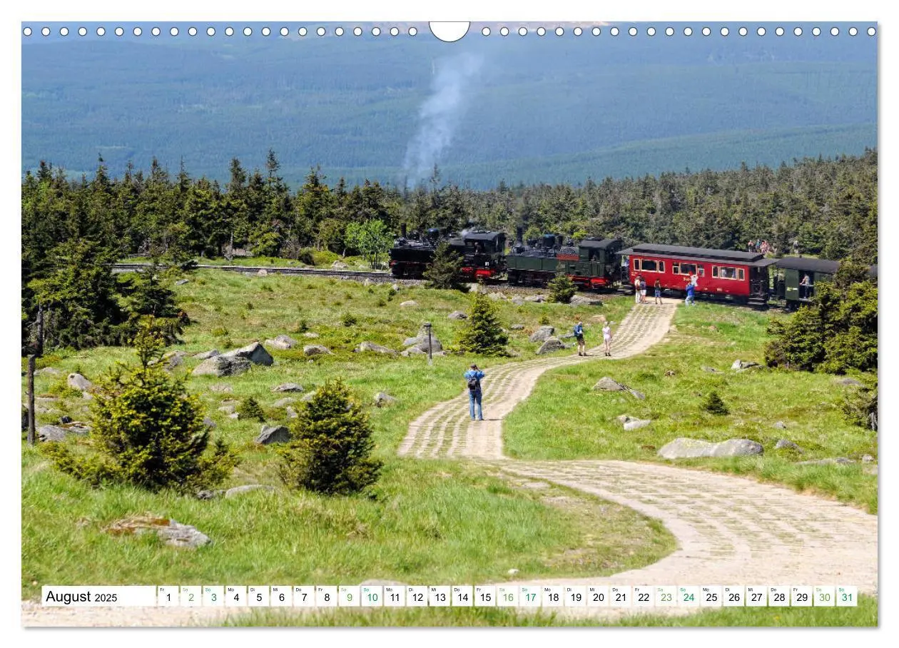 Bild: 9783435223251 | Harz - Ausflugsziele vom Brocken bis Sangerhausen (Wandkalender...