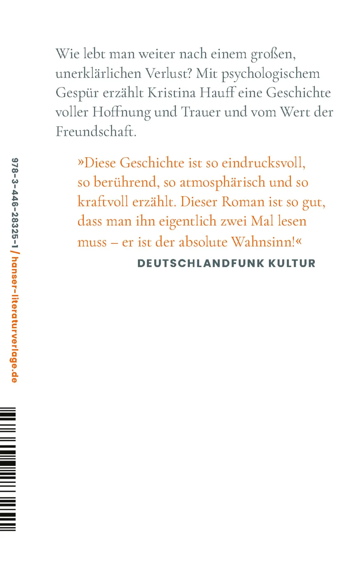 Bild: 9783446283251 | Unter Wasser Nacht | Roman | Kristina Hauff | Buch | 336 S. | Deutsch