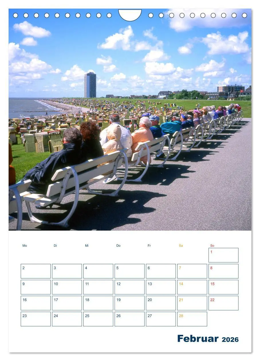 Bild: 9783516403251 | Vielseitiges Büsum (Wandkalender 2026 DIN A4 hoch), CALVENDO...