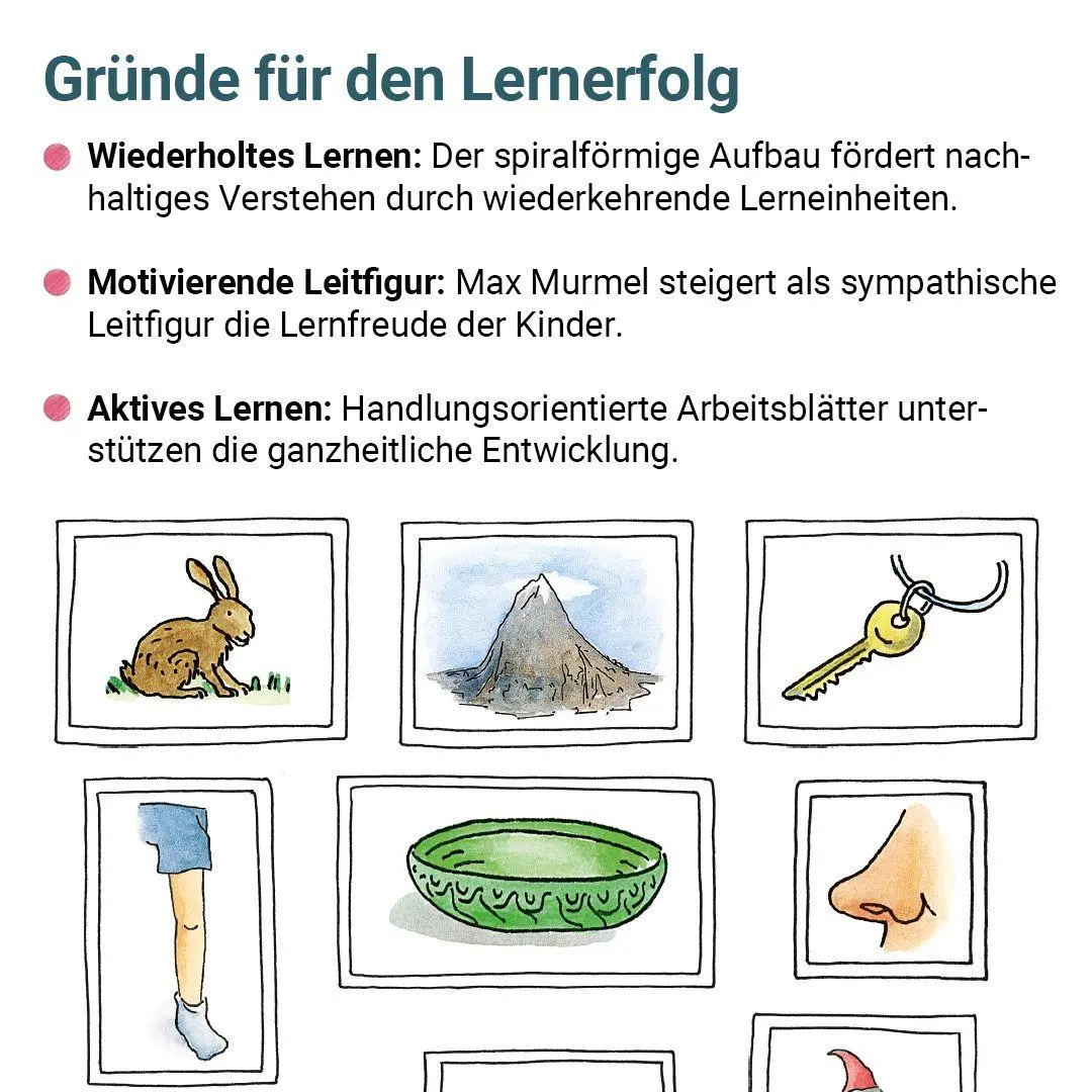 Bild: 9783619153251 | Max Murmel: Der Vorschulblock für einen guten Schulstart I | Buch