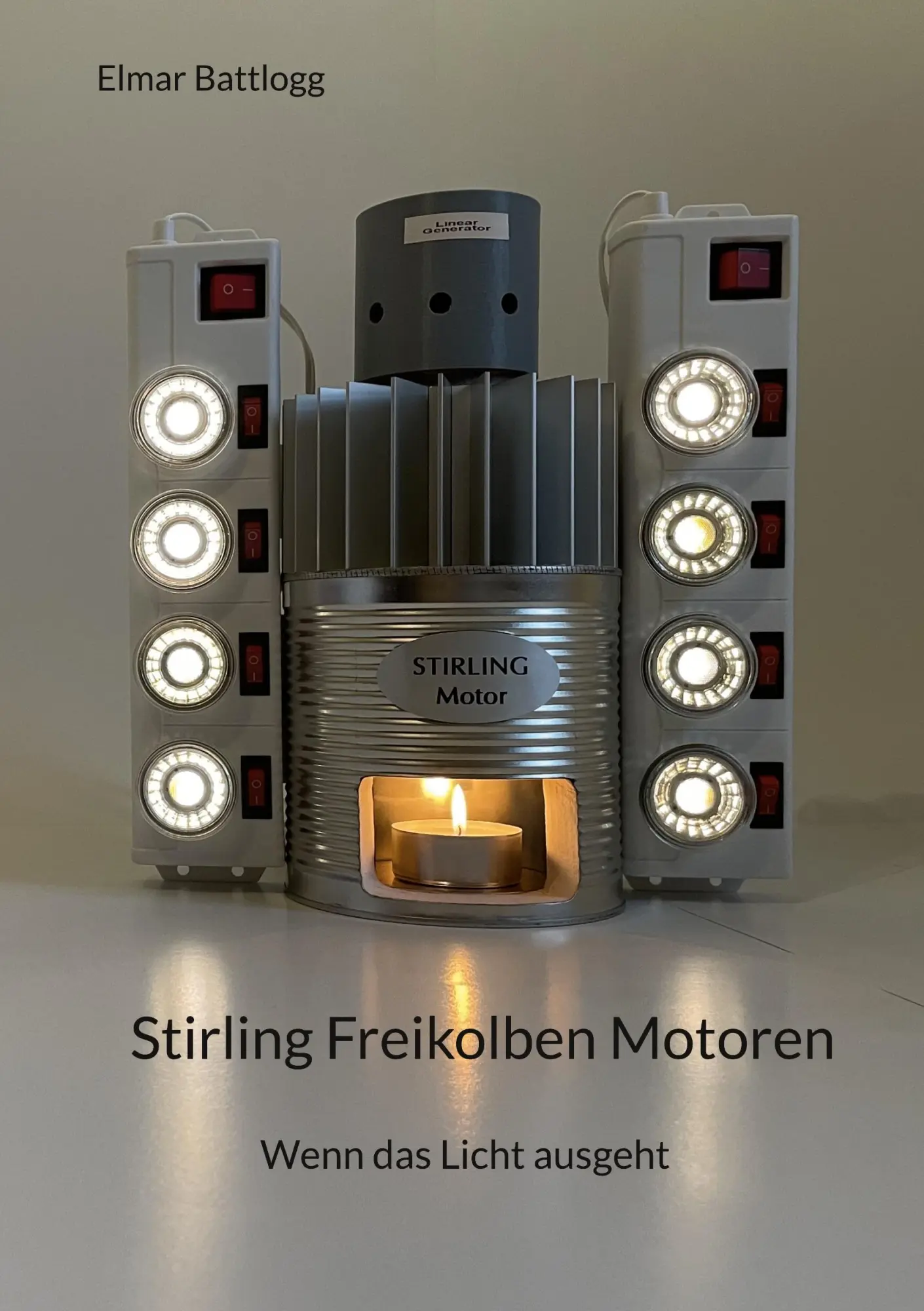 Cover: 9783755783251 | Stirling Freikolben Motoren | Wenn das Licht ausgeht | Elmar Battlogg
