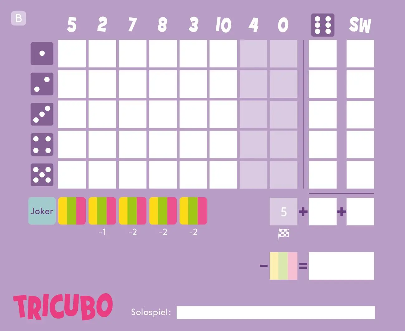 Bild: 4260478343351 | Würfelspiel: Tricubo - Wähle deinen Würfel! | Rita Modl | Spiel | 2025