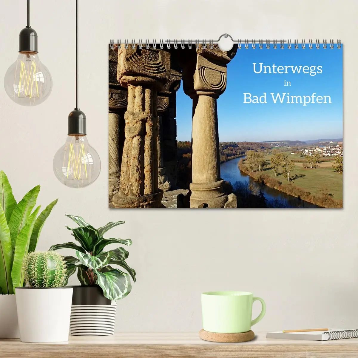 Bild: 9783457543351 | Unterwegs in Bad Wimpfen (Wandkalender 2026 DIN A4 quer), CALVENDO...