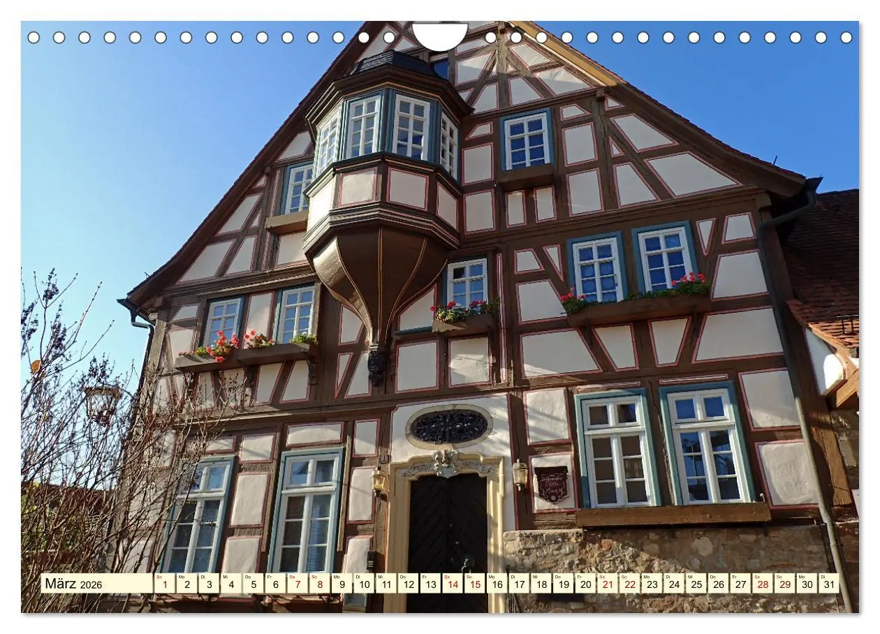 Bild: 9783457543351 | Unterwegs in Bad Wimpfen (Wandkalender 2026 DIN A4 quer), CALVENDO...