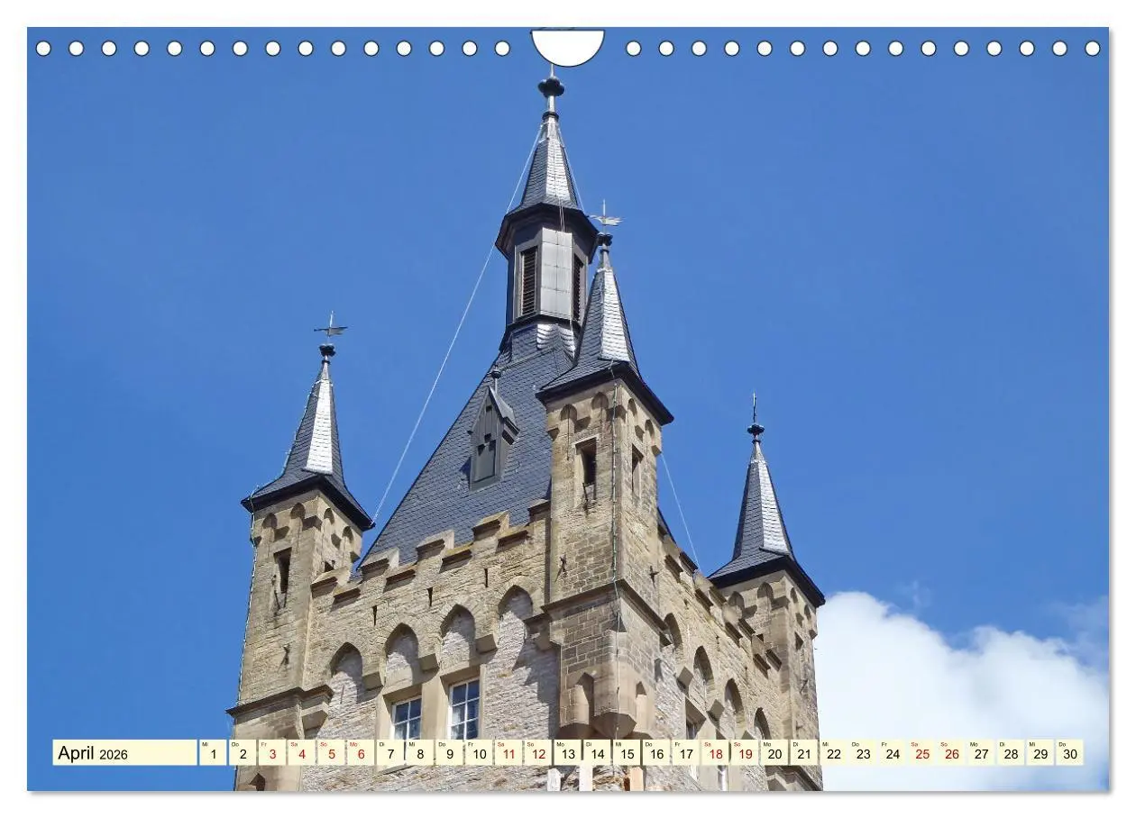 Bild: 9783457543351 | Unterwegs in Bad Wimpfen (Wandkalender 2026 DIN A4 quer), CALVENDO...