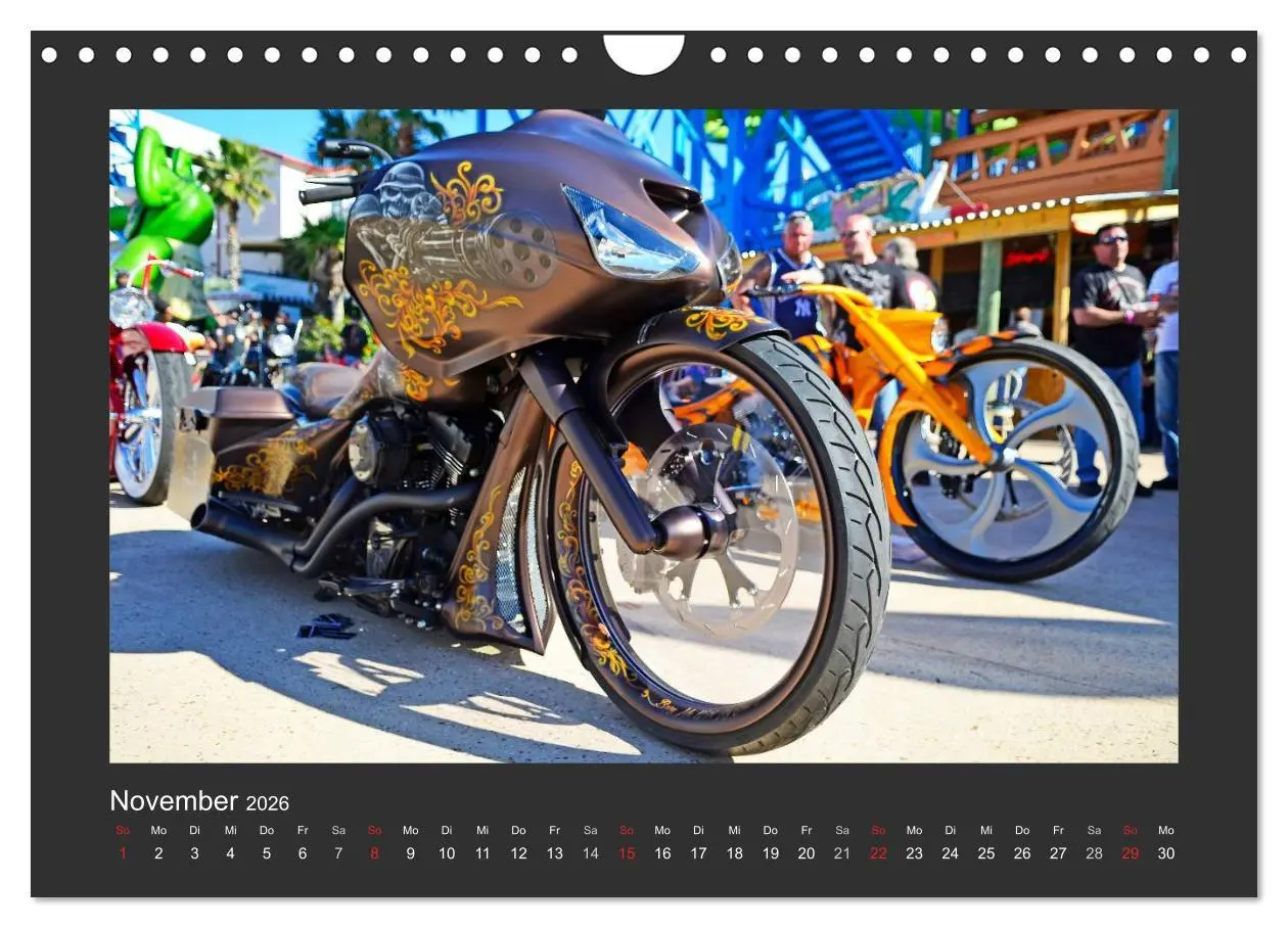 Bild: 9783516183351 | BEST OF HARLEY-DAVIDSON BAGGER-STYLE (Wandkalender 2026 DIN A4...