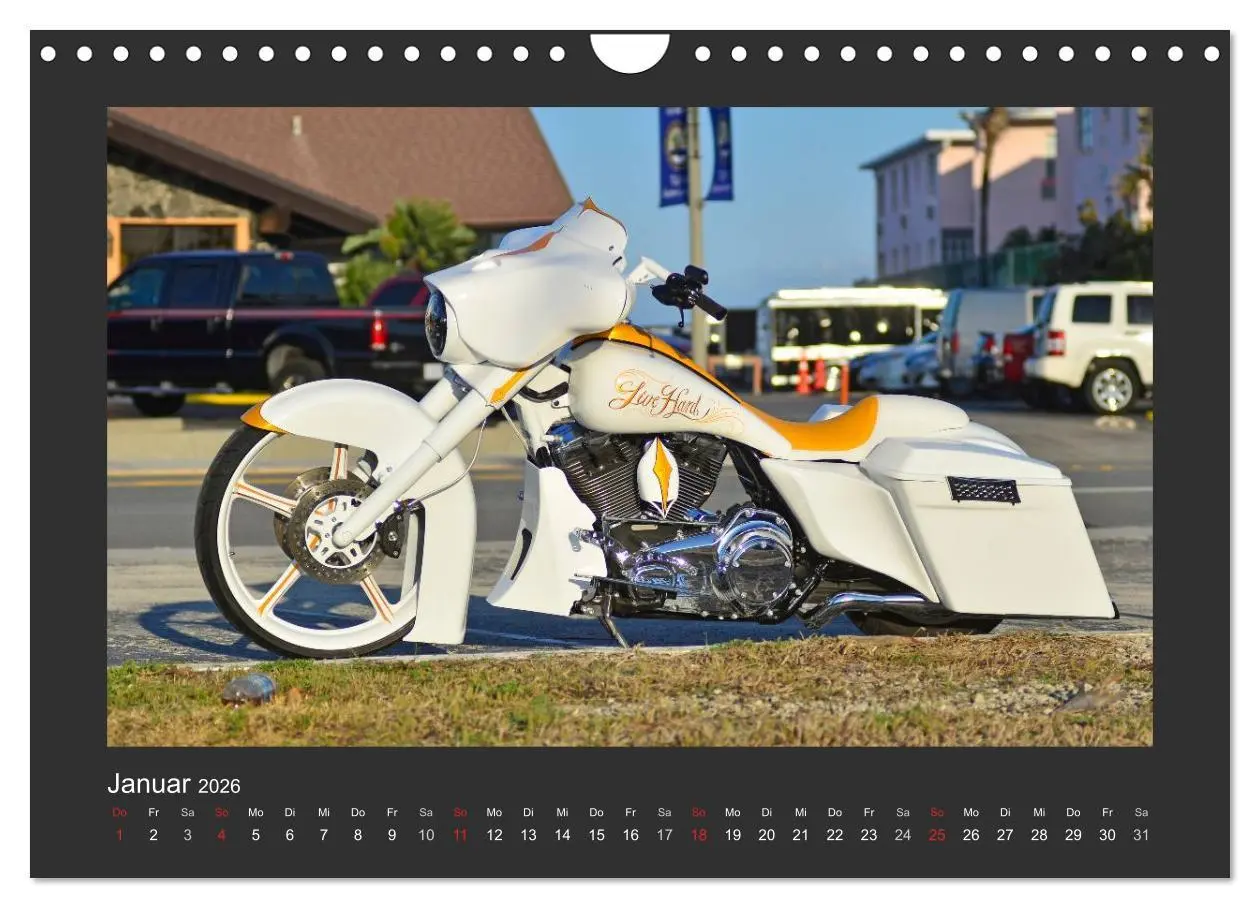 Bild: 9783516183351 | BEST OF HARLEY-DAVIDSON BAGGER-STYLE (Wandkalender 2026 DIN A4...