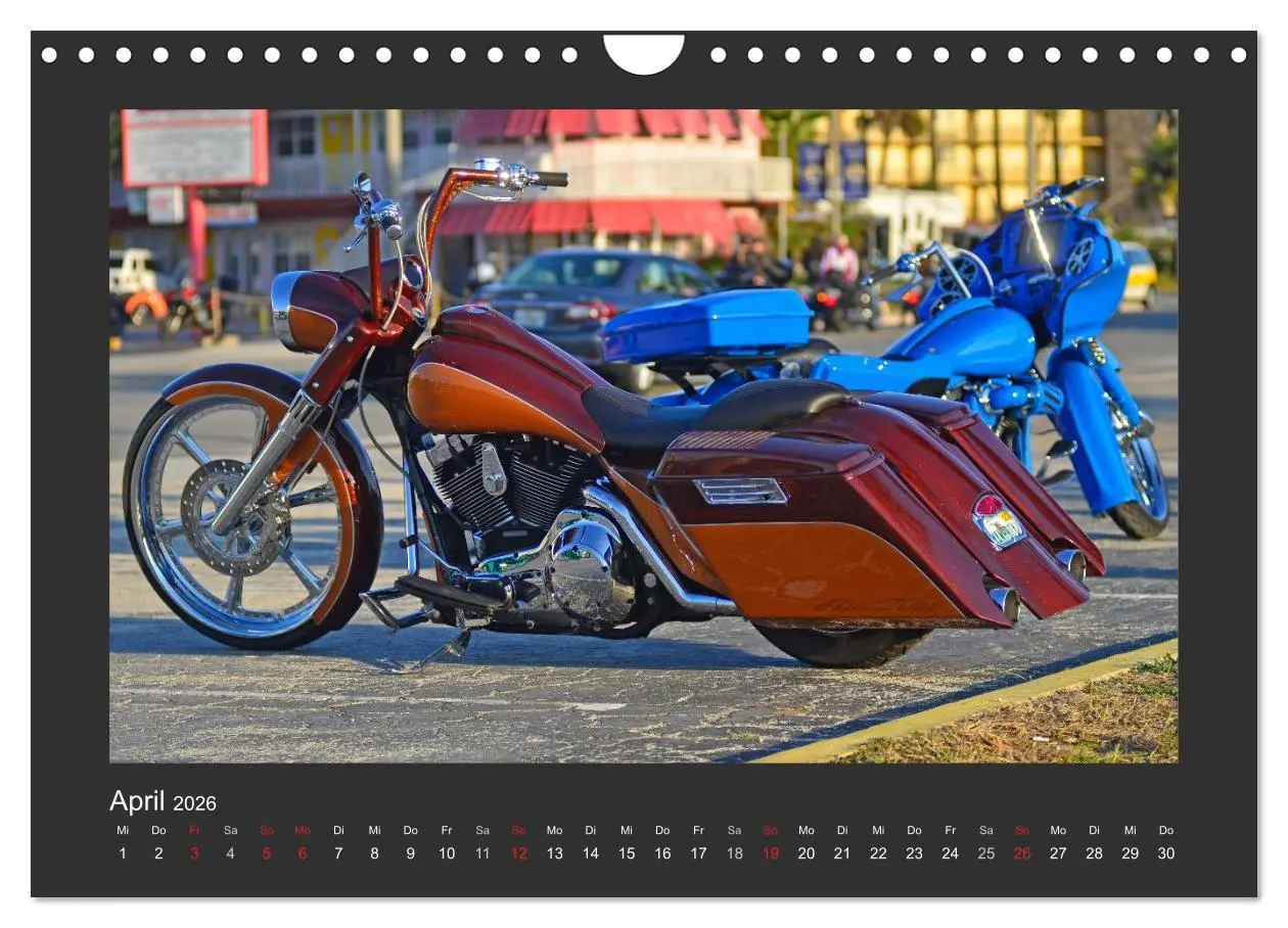 Bild: 9783516183351 | BEST OF HARLEY-DAVIDSON BAGGER-STYLE (Wandkalender 2026 DIN A4...