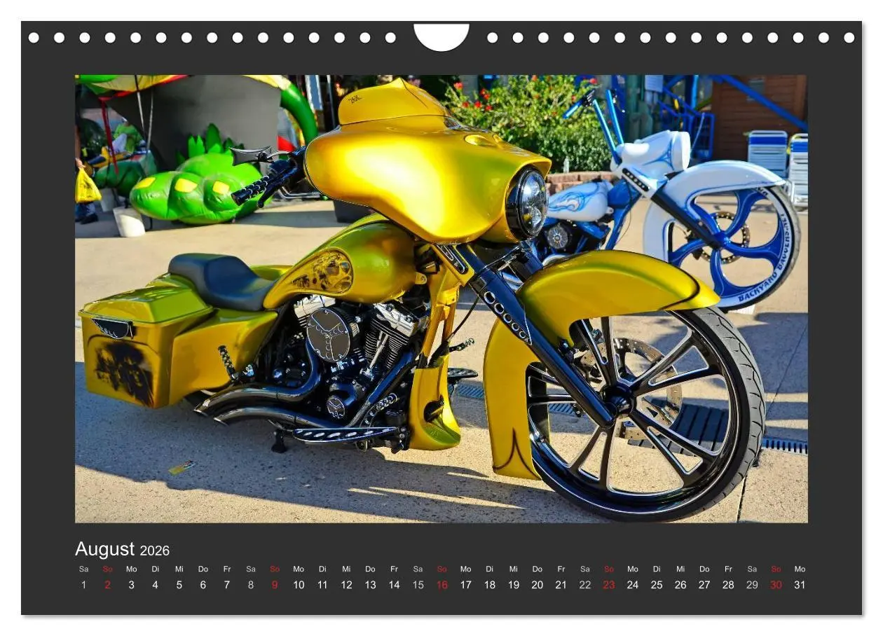Bild: 9783516183351 | BEST OF HARLEY-DAVIDSON BAGGER-STYLE (Wandkalender 2026 DIN A4...