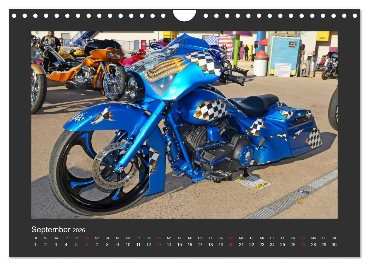 Bild: 9783516183351 | BEST OF HARLEY-DAVIDSON BAGGER-STYLE (Wandkalender 2026 DIN A4...