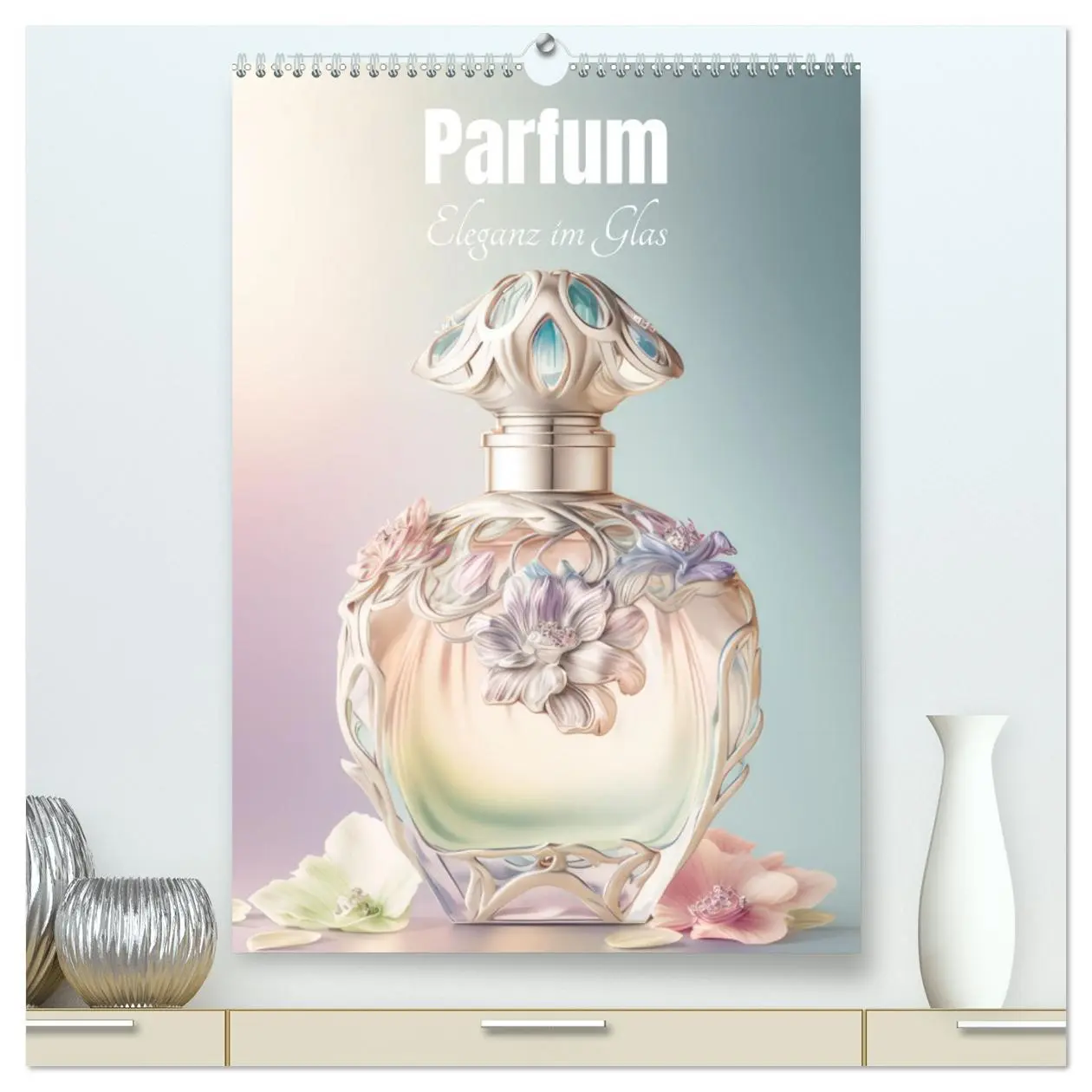 Cover: 9783516323351 | Parfum Eleganz im Glas (hochwertiger Premium Wandkalender 2026 DIN...