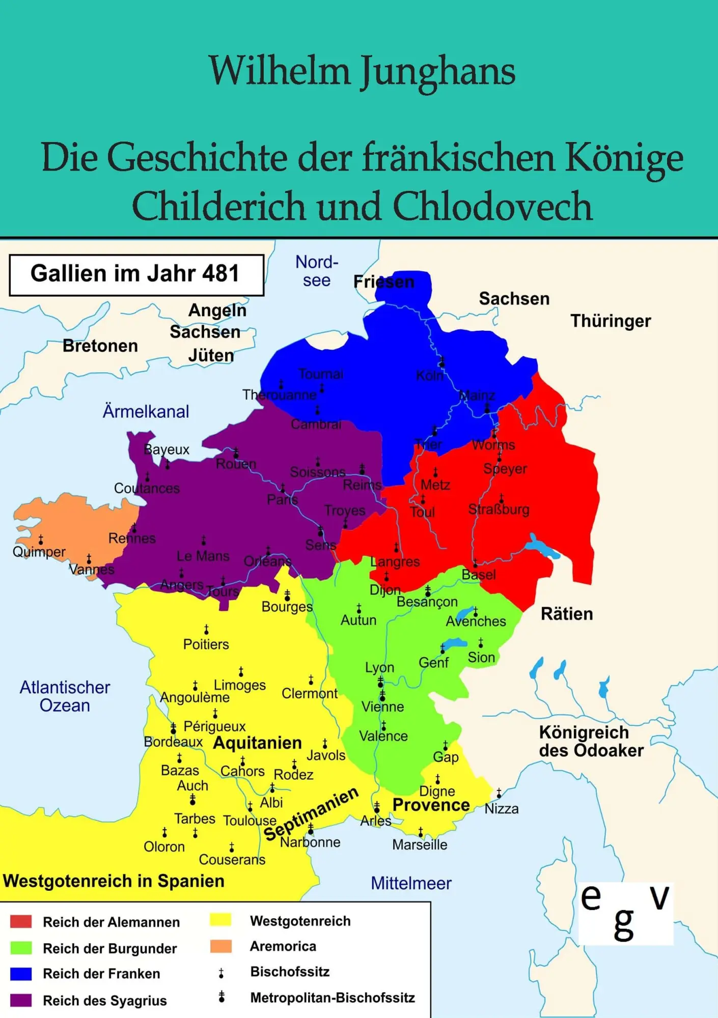 Cover: 9783863823351 | Die Geschichte der fränkischen Könige Childerich und Chlodovech | Buch