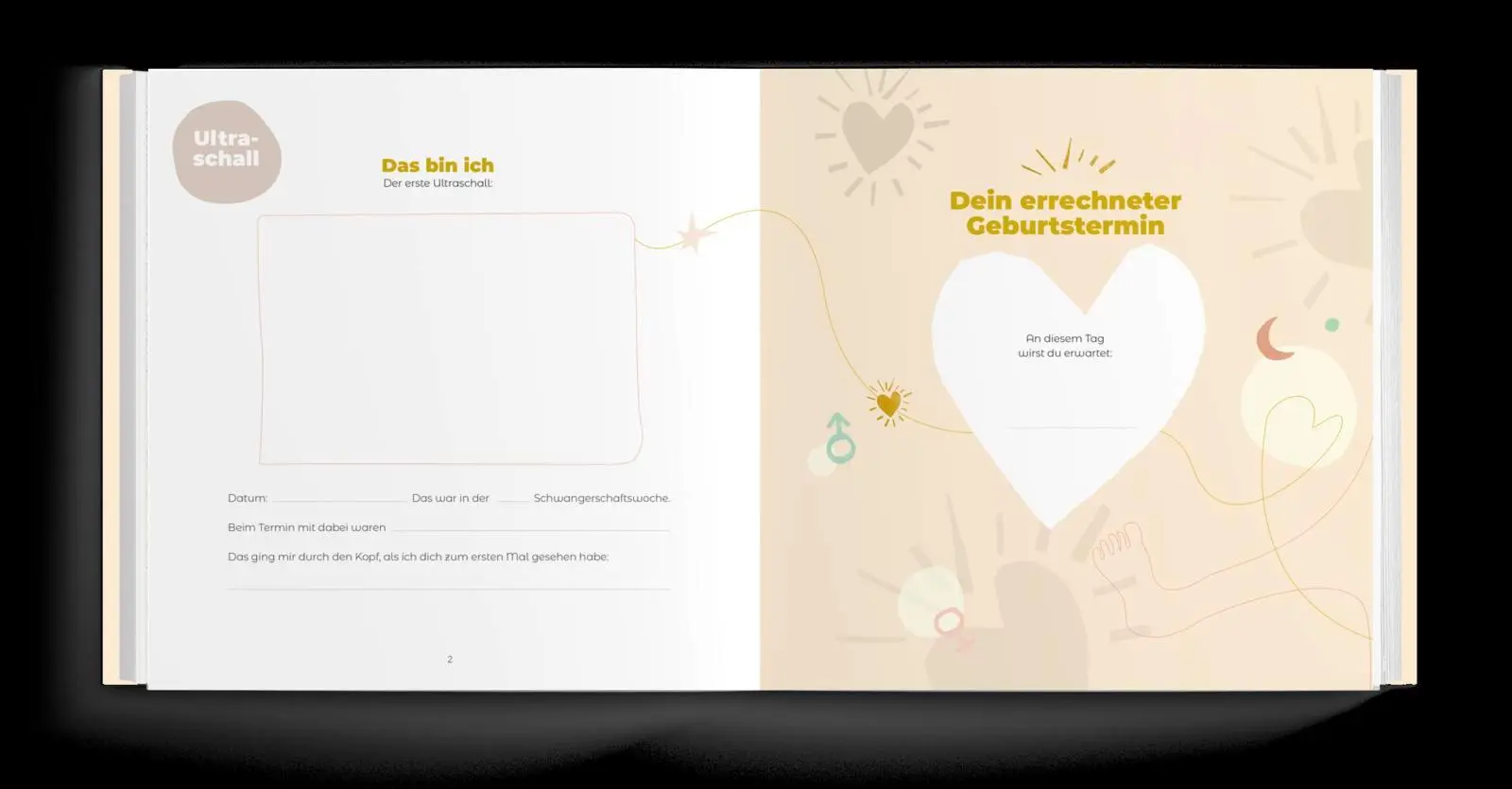 Bild: 4251693903451 | Schwanger! | Elma Van Vliet | Notizbuch | 128 S. | Deutsch | 2023