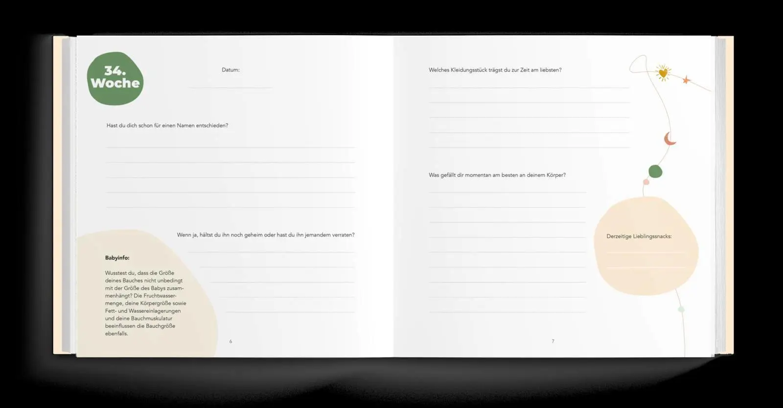 Bild: 4251693903451 | Schwanger! | Elma Van Vliet | Notizbuch | 128 S. | Deutsch | 2023