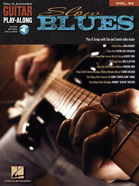 Cover: 9781423453451 | Slow Blues - Guitar Play-Along Vol. 94 Book/Online Audio | Corporation