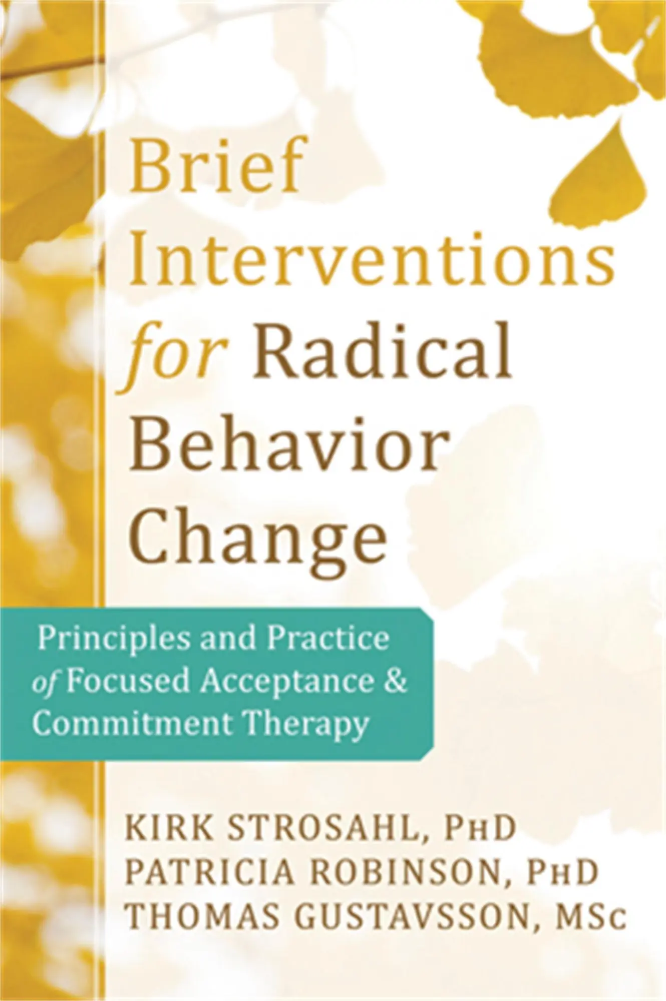 Cover: 9781608823451 | Brief Interventions for Radical Change | Kirk D Strosahl (u. a.)