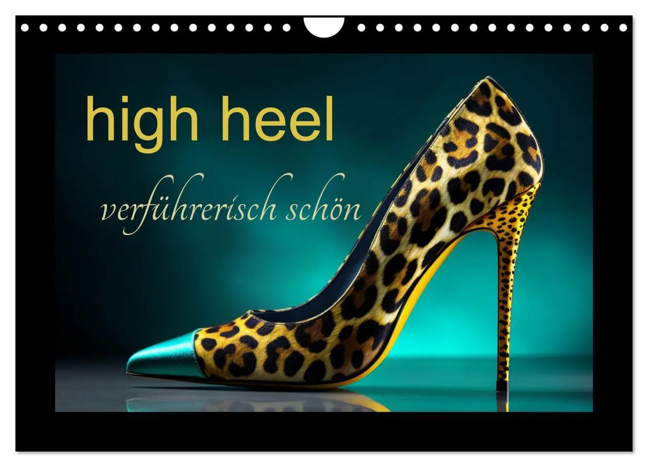 Cover: 9783457533451 | high heel verführerisch schön (Wandkalender 2026 DIN A4 quer),...